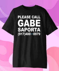 Please Call Gabe Saporta Classic T-Shirt