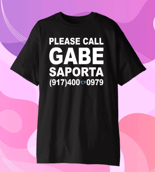 Please Call Gabe Saporta Classic T-Shirt