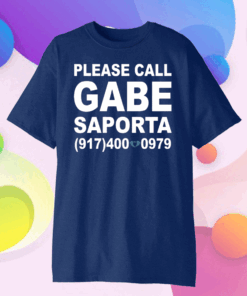 Please Call Gabe Saporta Classic T-Shirt