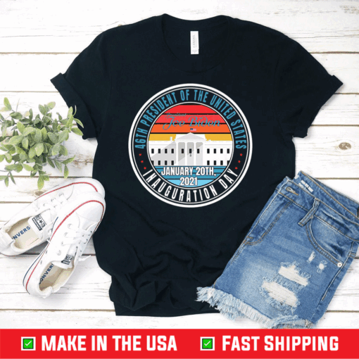 President Biden Inauguration Day 2021 Retro Vintage Funny Premium T-Shirt