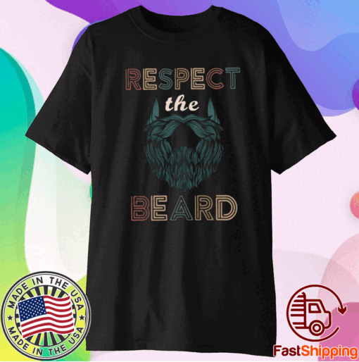 Respect The Beard Vintage T-Shirt