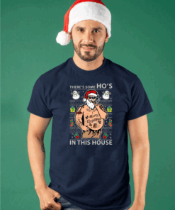 Santa Wap There’s Some Ho’s In This House Christmas T-Shirt