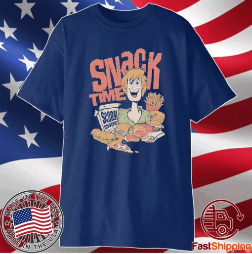 Scooby doo shaggy snack time t-shirt