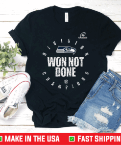 Seahawks Nfc West Champions We Not Done Shirt