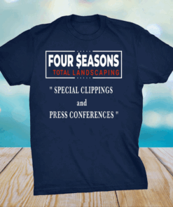 Seasons Four Total Landscaping Press Conference Gift T-Shirt