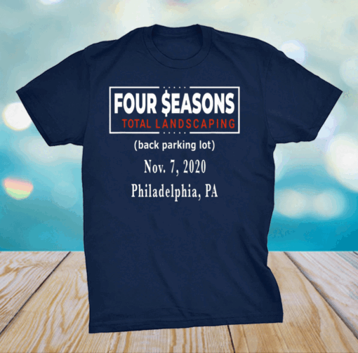 Seasons Four Total Landscaping Press Conference T-Shirt