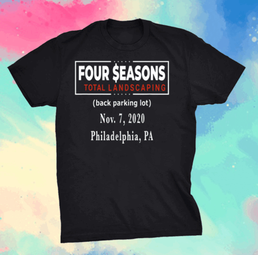 Seasons Four Total Landscaping Press Conference T-Shirt