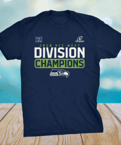 Seattle Seahawks 2020 NFC West Division Champions T-Shirt