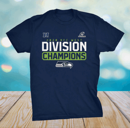 Seattle Seahawks 2020 NFC West Division Champions T-Shirt