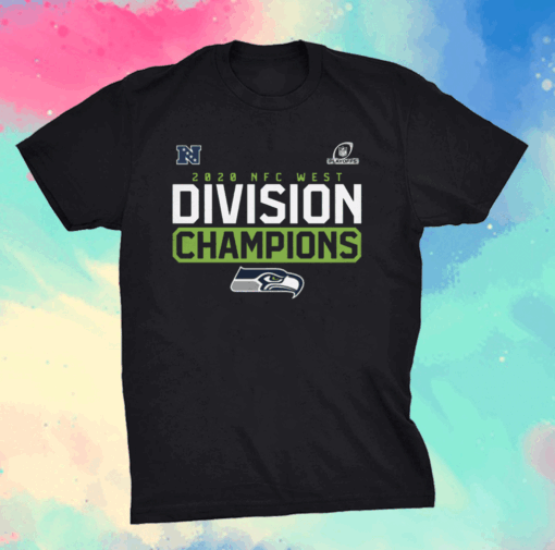 Seattle Seahawks 2020 NFC West Division Champions T-Shirt