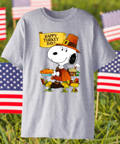 Snoopy happy Turkey Day shirt