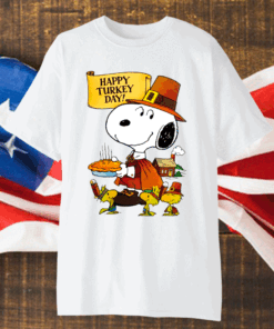 Snoopy happy Turkey Day shirt