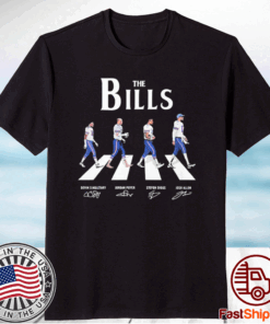 The Bills Abbey Road signatures t-shirt