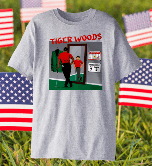 Tiger Woods In The Mirror Shirt