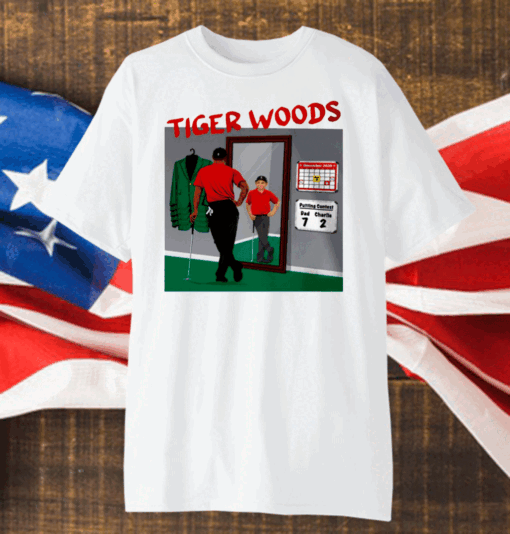 Tiger Woods In The Mirror Shirt