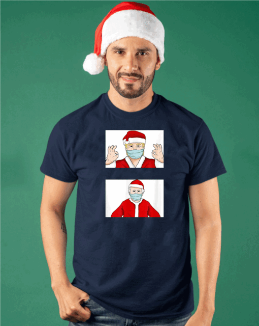 Trump And Biden Presidential Rivals Christmas 2020 T-Shirt
