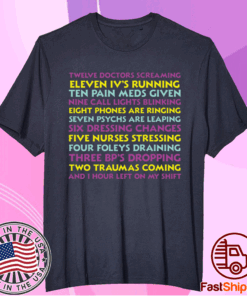 Twelve Doctors Screaming Eleven Iv’s Running T-Shirt