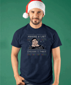 Making A List Checking It Thrice 2020 T-Shirt