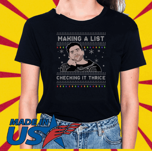 Making A List Checking It Thrice 2020 T-Shirt