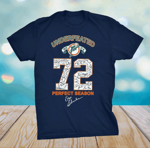 Undefeated 72 Perfect Season Shirt