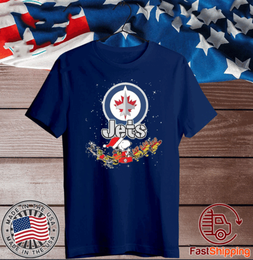 Winnipeg Jets Snoopy Christmas 2020 T-Shirt