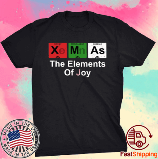 Xmas The Elements Of Joy T-Shirt