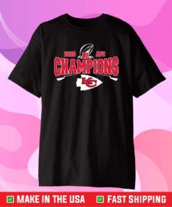 2020 AFC Champions The Chiefs Logo, Kansas City Chiefs NFL Sports Football Classic T-Shirt
