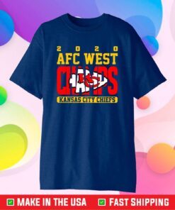 2020 AFC West Championship Kansas City Chiefs Gift T-Shirt