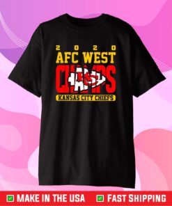 2020 AFC West Championship Kansas City Chiefs Gift T-Shirt