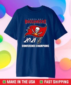 2021 Tampa Bay Buccaneers NFC Champions Shirt, Buccaneers NFL Champions Football Classic T-Shirt
