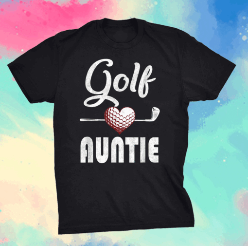 Auntie Golf Mother’s Day Shirt