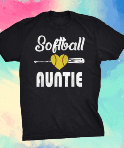 Auntie Softball Mother’s Day Shirt