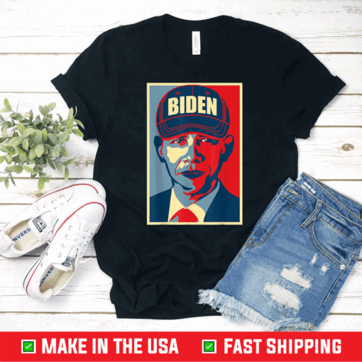 Barack Obama Joe Biden Hat 2020 Election USA Democrat Gift T-Shirt