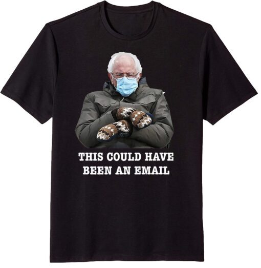 Bernie Mittens Funny Bernie Sanders Meme Inauguration Day Premium T-Shirt