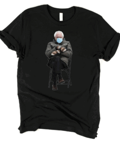 Bernie Sanders Mittens Sitting Inaugruation Meme T-Shirt