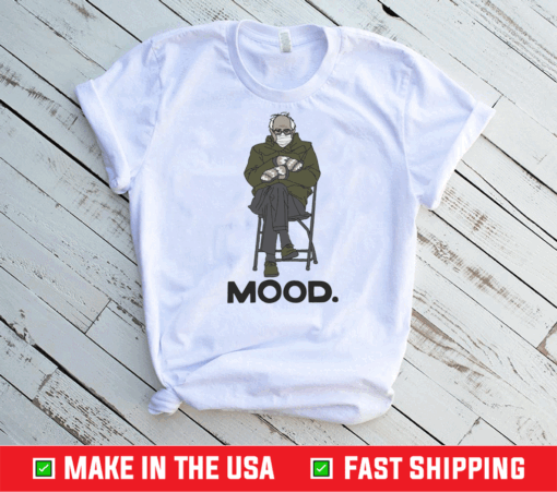 Bernie Sanders Mood Tshirt Funny Inauguration 2021 Biden Tshirt