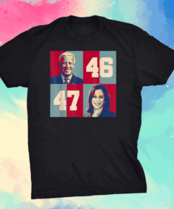 Biden Harris 2020 - 46 47 President of US Joe Kamala VP T-Shirt