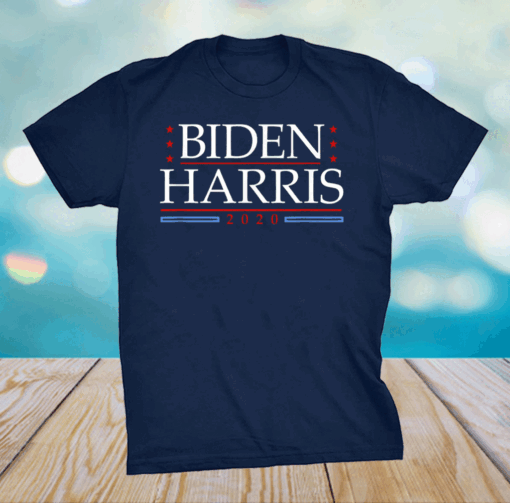 Biden Harris 2020 Black TShirts Joe Kamala Funny President Tee Shirt