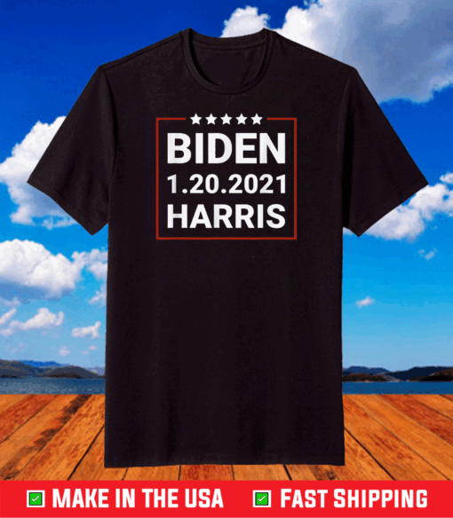 Biden Harris Celebrate 1.20.2021 Inauguration Day T-Shirt