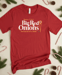 Big Red Onions Kansas City Football Shirt