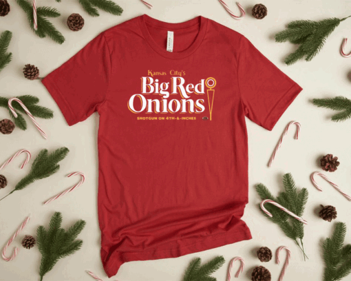 Big Red Onions Kansas City Football Shirt