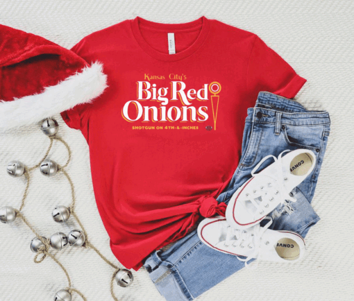 Big Red Onions Kansas City Football Shirt