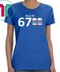 Bills By 6700 T-Shirt – Bills By 67 Blue Light Shirt – Buffalo Bills T-Shirt