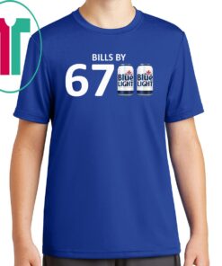 Bills By 6700 T-Shirt – Bills By 67 Blue Light Shirt – Buffalo Bills T-Shirt