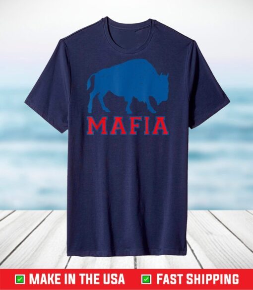 Bills Fan Mafia Buffalo Sports Fan Football T-Shirt