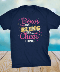 Bows It’s A Cheer Thing Cheerleading Cheerleader Shirt