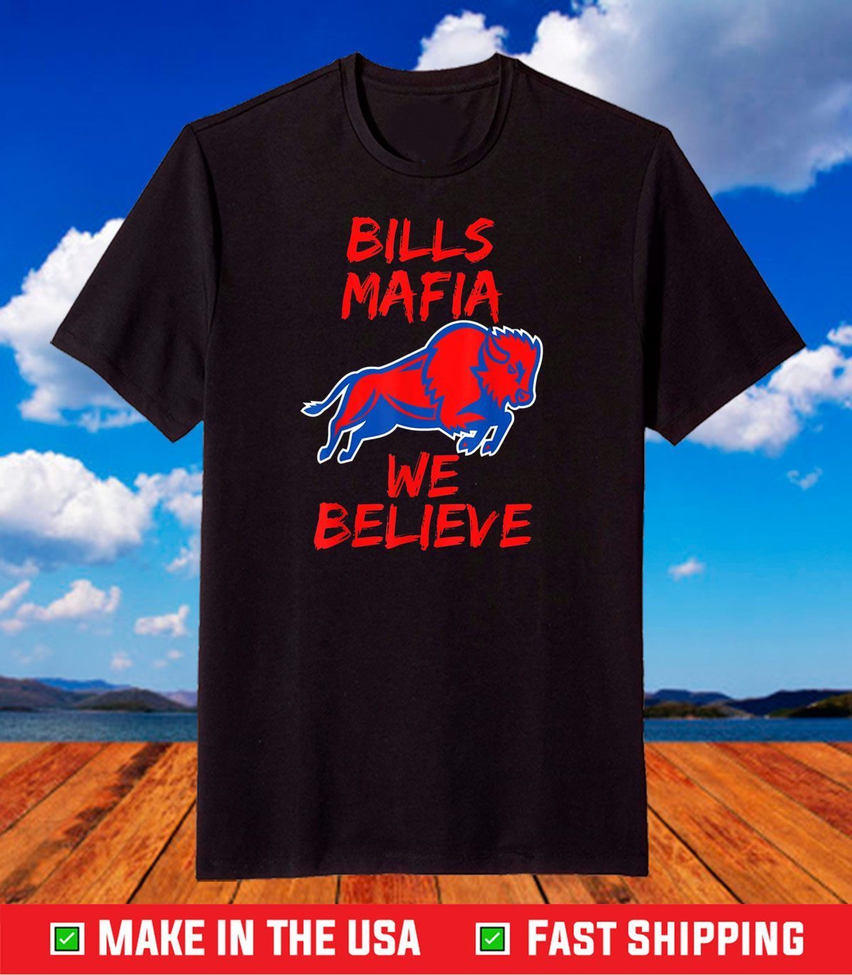 Buffalo Mafia We Believe 716 T-Shirt