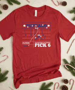 Buffalo Pick 6 Buffalo Football Shirt