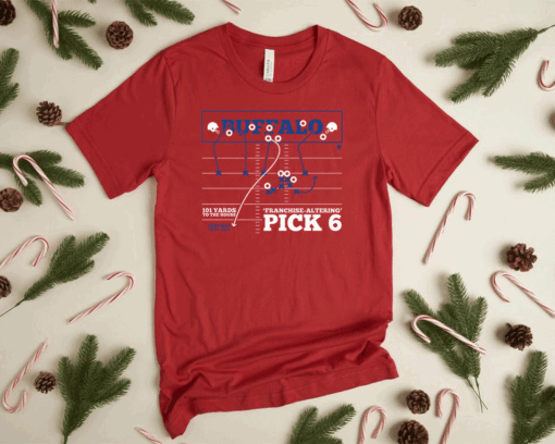 Buffalo Pick 6 Buffalo Football Shirt