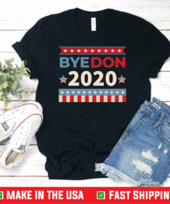 Bye Don 2020 ByeDon Retro Vintage Funny Joe Biden Anti-Trump T-Shirt